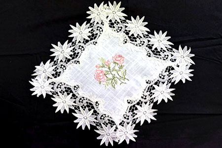 doilies, tablecloth, doily, angel